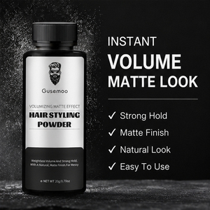 <span class=keywords><strong>Poudre</strong></span> texturisante professionnelle et spray au sel de mer pour hommes – Coiffage volumisant fini mat pour des cheveux plus épais et d'apparence naturelle - Product Image 2
