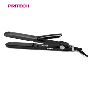 PRITECH vendita calda parrucchiere Styler a vapore professionale personalizzato Nano titanio piastra di ferro piatto