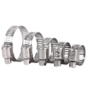 Fixed Water Pipe Stainless Steel Hose <b>Clamp</b> Accessories American Mini Hose <b>Clamp</b> Set Kit with 3-Year Warranty and OEM Support - Product Image 4