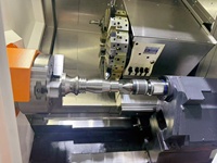 Tour de fraisage métallique à axe Y automatique à broche unique de haute précision TCK5650Y, machine-outil CNC PLURTEL robuste à banc incliné
