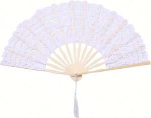 Elegante Abanico de Bambú Tallado con Tema de Amor, Recuerdo de Boda, Decoración Ecológica para Fiestas - Product Image 1