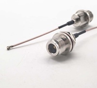 Câble coaxial N femelle vers U.FL/IPX à faible perte RG178 DC-6GHz <1.8 VSWR 50 Pigtail pour routeurs sans fil Antenne externe