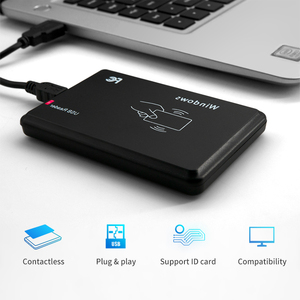 Lector de Tarjetas de Proximidad <span class=keywords><strong>SYC</strong></span> R20D-1, 125khz, ID, RFID, USB, NFC, Android, para Control de Acceso, Gran Venta - Product Image 5