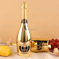 Bouteille de vodka électrolytique 500ml 700ml 750ml bouteille en verre bouteilles de vodka whisky avec bouchons d'étanchéité