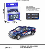 Mini Coche de Carreras de Aleación Fundida a Presión de Alta Precisión con Control Remoto de 2.4G, 7 Canales, Control por Aplicación, Modelo SUV RC