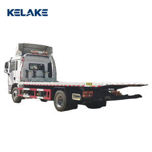 Camión grúa de plataforma plana Shacman con motor diésel, camión grúa de 5 toneladas para rescate de vehículos - Product Image 2