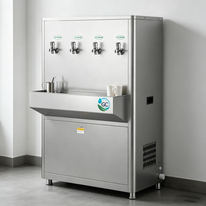 Distributeur d'eau chaude et froide commercial à chargement par le bas en acier inoxydable 304 pour usage domestique, campus, école, hôpital – Instantané - Product Image 2