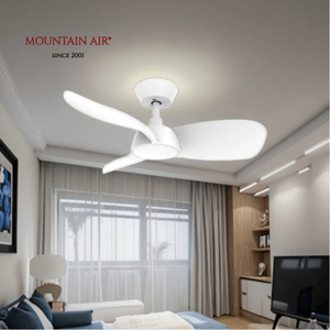 Quạt trần trong nhà Trung Quốc bán buôn 42 inch, 3 cánh ABS, động cơ DC bằng đồng, điều khiển từ xa, có đèn - Product Image 1