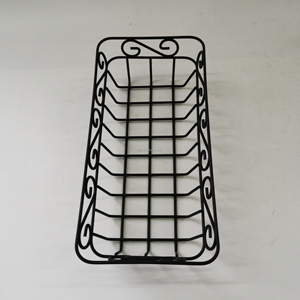Utensili <span class=keywords><strong>da</strong></span> cucina per ristoranti dell'hotel cestino per la lievitazione del pane in metallo nero cestino portaoggetti in tessuto <span class=keywords><strong>da</strong></span> tavolo fatto a mano - Product Image 4