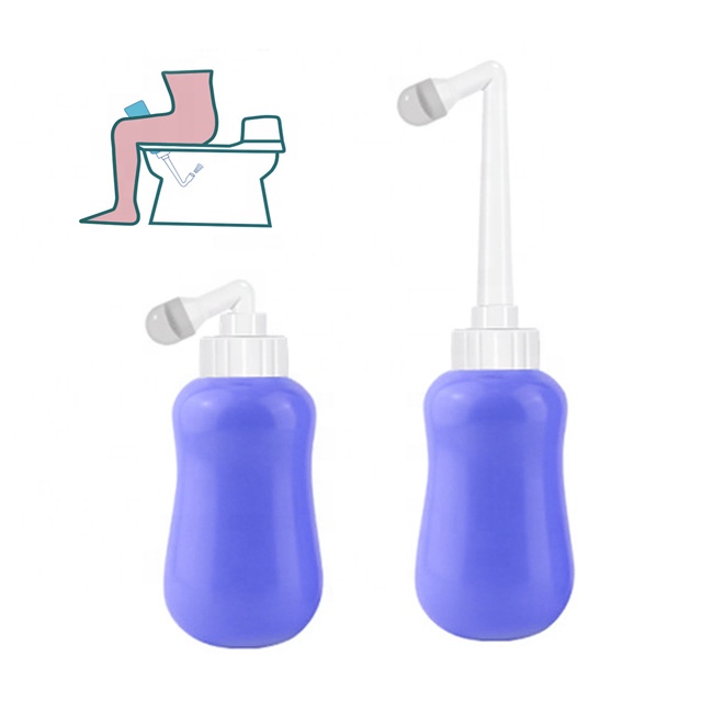 OEM/ODM 6,69*2,75 дюймов розовый фиолетовый синий цвет Портативный Ручной Биде и бутылка для пресной воды портативный биде для путешествий