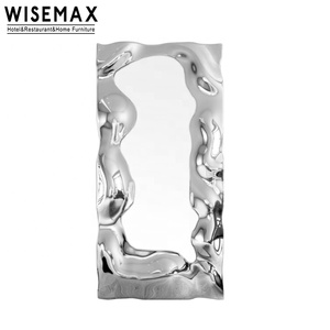 Gương Trang Trí Nội Thất Nghệ Thuật WISEMAX, Bằng Kim Loại, Hình Chữ Nhật, Gương Treo Tường Hiện Đại Độc Đáo Cho Phòng Khách - Product Image 5