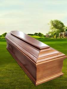 Экологически чистый биоразлагаемый детский гроб в европейском и американском стиле из массива дерева для похорон - Product Image 2