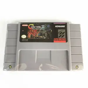 SNES games в 1 картридж Contra III для супер Nintendo games