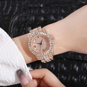 Orologi al Quarzo da Donna <span class=keywords><strong>Role</strong></span>, Orologio da Polso in Acciaio Inossidabile con Diamanti, Marca di Lusso, Orologio Elegante da Uomo - Product Image 3