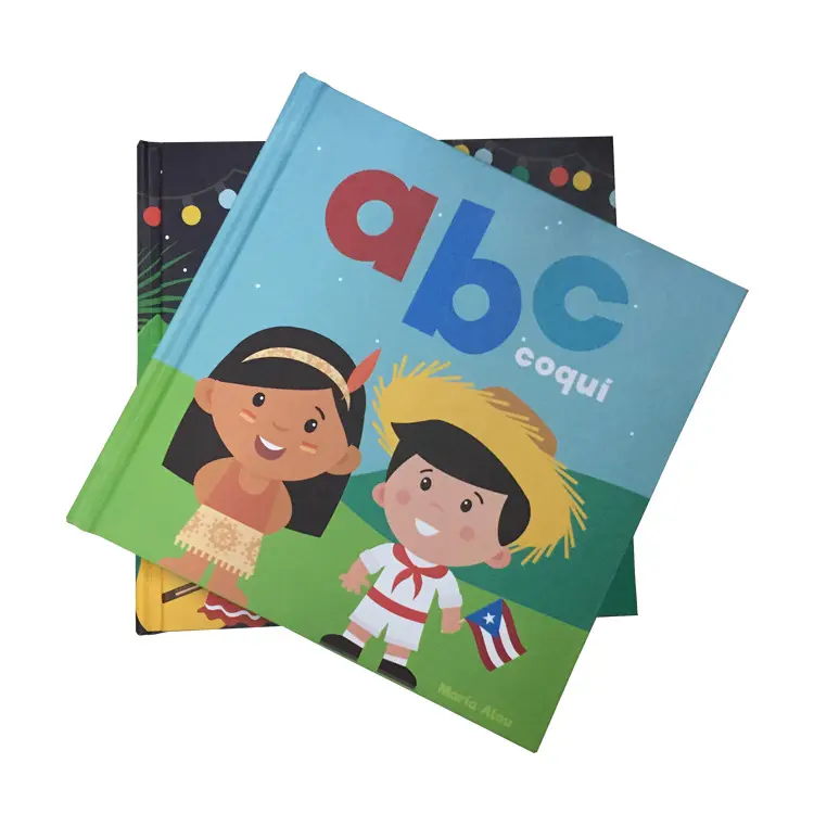 Full Color School Bulk Custom Small Children Picture a3 a4 a5 Thick Hardcover Book Printing