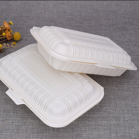 Biodegradable Disposable Food Containers Tray with Compartments Biodegradable Disposable Food Containers Tray with Compartments
