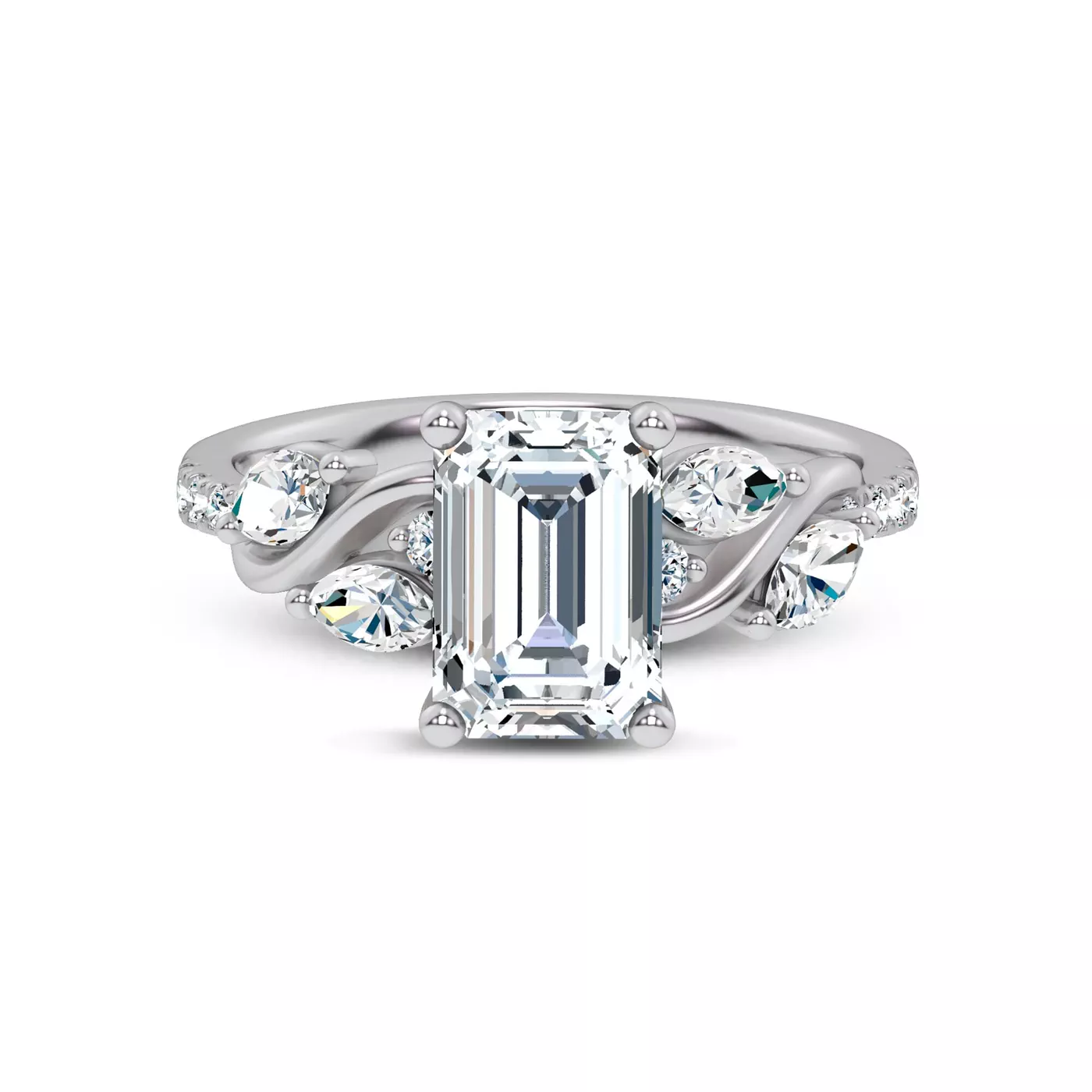 10K White gold