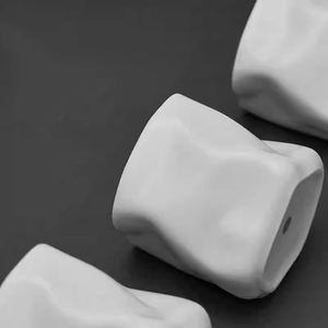 Lilin Aroma Kedelai Wangi Putih Model Cangkir Seni, Produk Baru Laris Manis dari Produsen, untuk Dekorasi Rumah dan Hadiah - Product Image 3