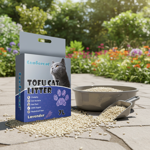 Échantillons Gratuits pour <span class=keywords><strong>Achat</strong></span> en Gros Litière pour <span class=keywords><strong>Chat</strong></span> en Tofu 100% Naturelle à Base de Plantes Non Parfumée Très Absorbante Forte Capacité d'Élimination des Odeurs - Product Image 1