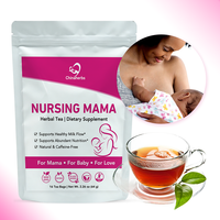 Tisane d'allaitement Chinaherbs Papaye Pissenlit Goji pour Mères Allaitantes – Favorise la Production de Lait Maternel – Sans Caféine – 16 Sachets de Thé – Vente en Gros OEM