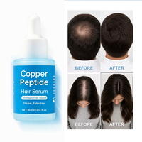Serum Perawatan Rambut Copper Peptide dengan GHK-Cu, Kulit Kepala Tampak Lebih Tebal, Terasa Lebih Nyaman, Meningkatkan Penampilan Kepadatan/Kemurnian Rambut