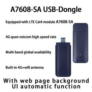 Adaptador <span class=keywords><strong>WiFi</strong></span> <span class=keywords><strong>USB</strong></span> LTE 4G Portátil A7608 150Mbps Doble <span class=keywords><strong>SIM</strong></span> Antena Interna/Externa Adaptador de Internet Inalámbrico para Laptop/Escritorio - Product Image 3