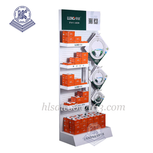 Tầng Thường Vụ Kim Loại Triển Lãm Thương Mại <span class=keywords><strong>LED</strong></span> Ánh Sáng Bóng Đèn Đèn Hiển Thị Đứng Giá - Product Image 4