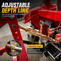 Fabricant de chargeurs de tracteurs agricoles 4x4, mini-tracteurs diesel compacts de Chine, tracteurs de 50 CV et 60 CV, excavatrices et pelles rétrocaveuses