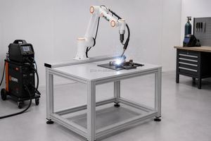 Cobot de Soldadura Colaborativo de 6 Ejes FR5, Carga Útil de 5 kg, Alcance de 922 mm, Sistema de Robot Móvil Todo en Uno MIG Láser con Carro - Product Image 3