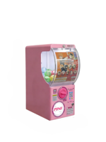 Distributeur de jouets personnalisable rose mignon à monnayeur, style arcade japonais, haute qualité, pour centre commercial et salle de jeux ZT