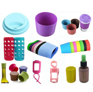 Cubierta de taza antideslizante, anticaída, anticaída, cubierta de taza de silicona aislada - Product Image 1