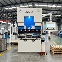 Plegadora Hidráulica CNC de Chapa Metálica de 40 Toneladas y 1600 mm, Máquina de Doblado Multieje Programable con Contrapresión de Alta Precisión de ±0.5 mm