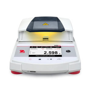 Analyseur d'humidité OHAUS MB92 & MB120, écran tactile %Humidité/%Soliides/%Récupération, chauffage en fibre de carbone ou halogène - Product Image 2