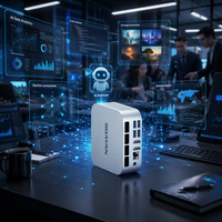 Nouveau mini PC Intel Ultra 9 285H haute performance, prêt pour l'IA, 16 Go DDR5, SSD NVMe, USB 3.2, Wi-Fi 6, triple écran, ordinateur de bureau pour jeux