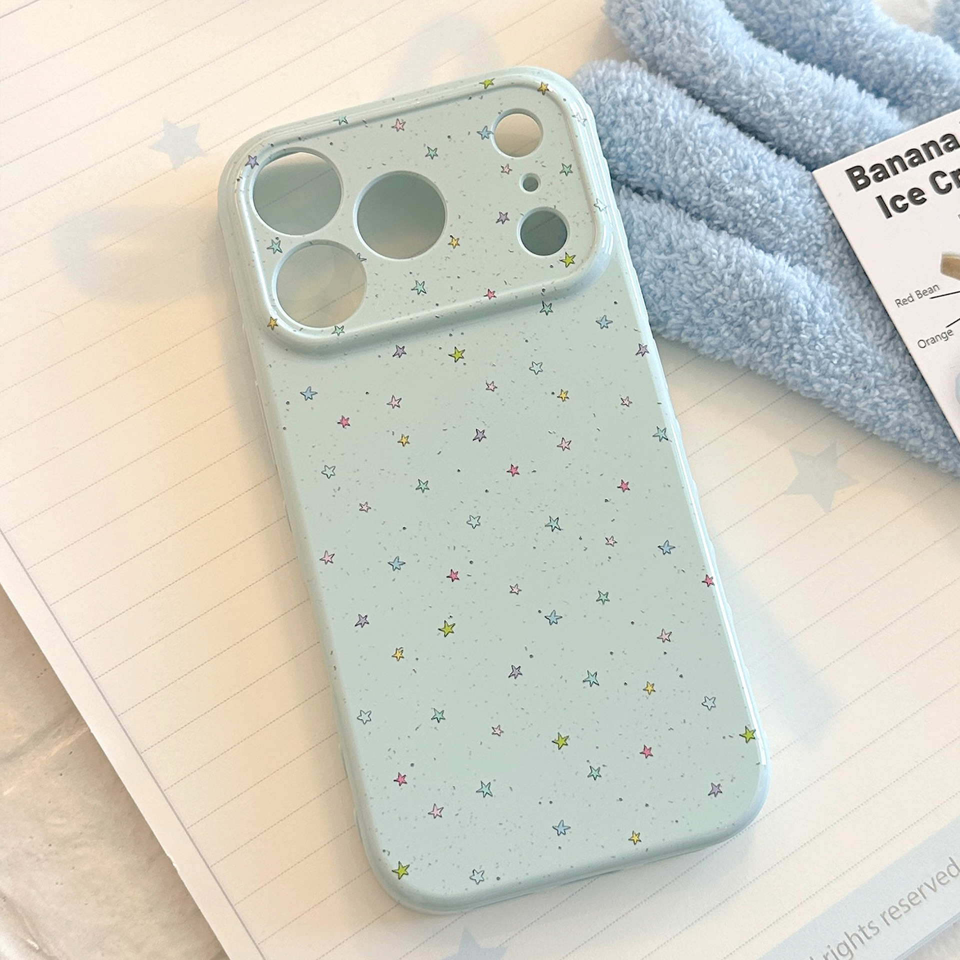 Iceland Blue, Fragmented Blue-Purple Stars