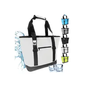 Термостойкая сухая сумка-холодильник, 20 банок, мягкая сумка для бассейна, пляжа, пикников, продуктовых магазинов и катания на лодках, дорожная сухая сумка
