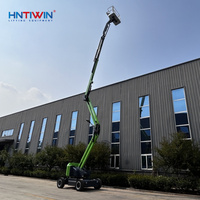 HNTIWIN Chine usine TW-V16 14m 16m 20m hauteur électrique bras incurvé plate-forme de travail ascenseurs hauteur réglable