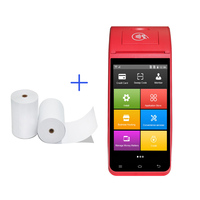 ZCS Z91 Android 11, Dispositivo POS Móvil Android con Cuatro Tarjetas SIM, Dispositivo Portátil Android para Gestión de Tickets de Estacionamiento