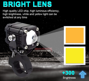 Off-Road araçlar motosikletler için Ip67 12V 6000K 16800Lm düşük işın sarı Zdl2 bi-led lazer Lens - Product Image 2