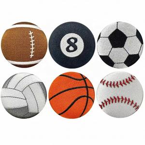 Insignia de Pecho Bordada de Lata para Balones Deportivos, Estilo Favorito de los Aficionados, Broche de Regalo - Product Image 4