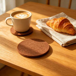 OEM ODM Top Selling Eco-Friendly Modern Heat Resistant Absorbent Chemical Fiber Cup <b>Mats</b> Office Coffee Shop Household Table - Product Image 6