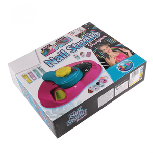 Fashion Kids Make up Kit Beauty Play Set Toy Kid Crea tu propio estilo Nail studio - Product Image 4