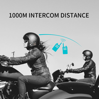 Auriculares para Casco de Motocicleta X5, Impermeables, Inalámbricos, Antiinterferencias, Intercomunicador para Motociclistas