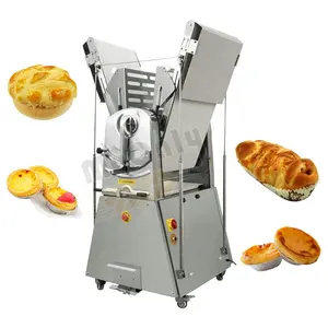 Máquina laminadora de masa para croissant, prensa para hacer pasteles, Pizza Somerset, completamente automática, Vertical, pequeña