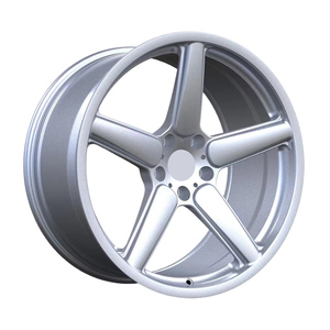 Novo Design de Rodas de Liga 17 18 19 20 de Alta Qualidade para Carros, Aros para Modelos M4 M3 M5 M7, Nº 64, Preto Fosco, 5X108 5X112 5X114.3 5X120 - Product Image 1