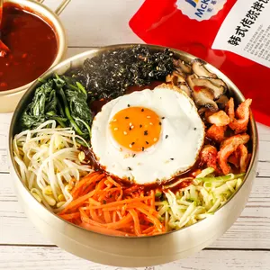 Mckeith 한국 비빔밥 소스 1kg 한국 스타일 냄비 소스 한국 배달 빠른 Haccp 음식에서 인기있는 고품질