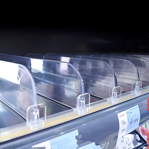 10 Pieces Per Set Hookei Supermarket Retail Store Acrylic <b>Plastic</b> Shelf Divider for Shop Shelves - Product Image 4