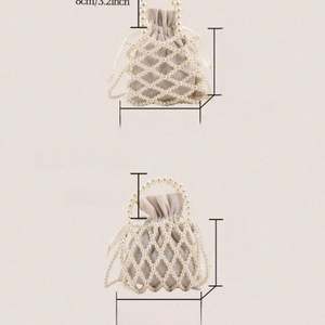 حقيبة يد نسائية للسهرات والحفلات، حقيبة كلاتش براقة مع سلسلة مرصعة بالأحجار الكريمة للزفاف والحفلات - Product Image 4