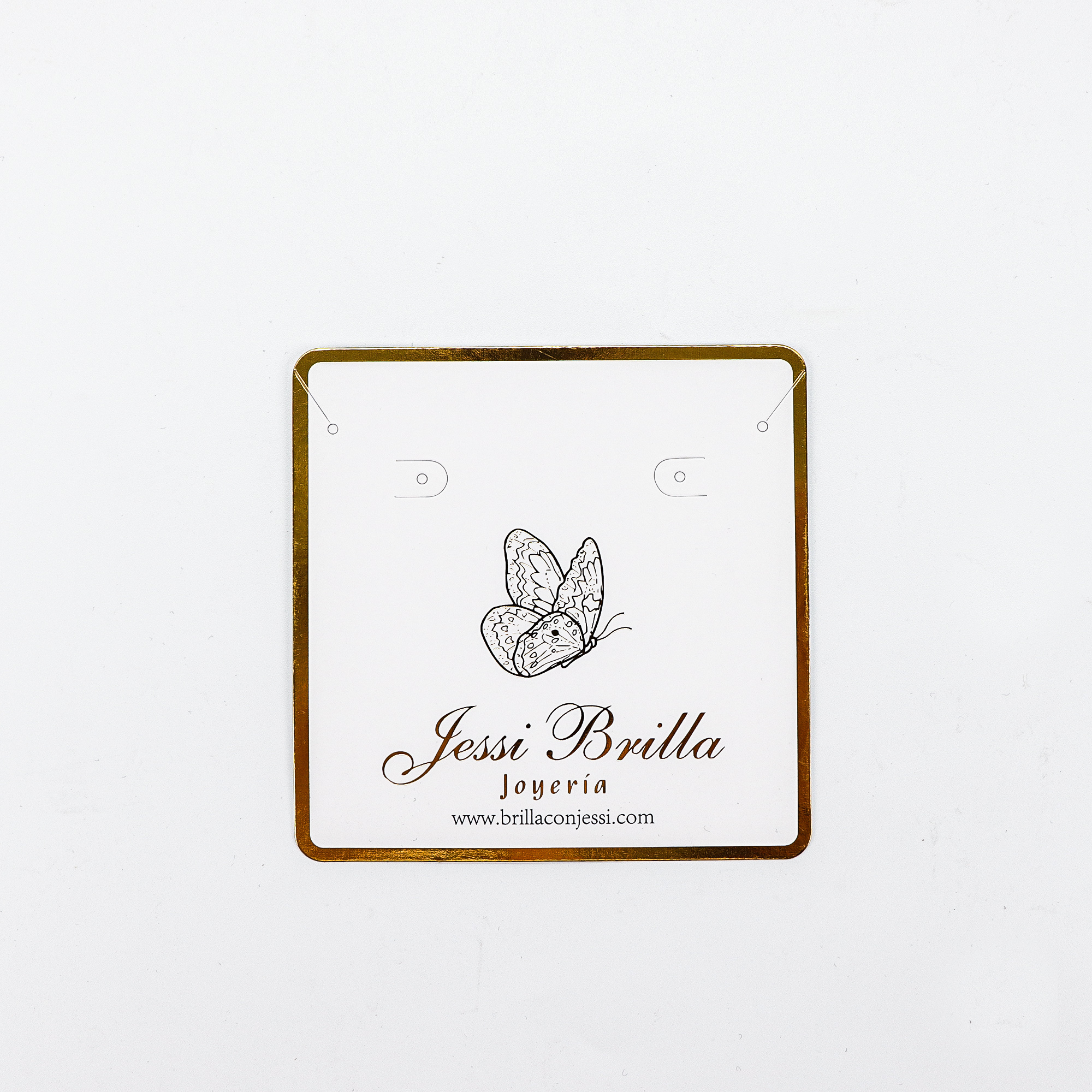 custom paper earring cards