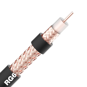 <span class=keywords><strong>Cable</strong></span> de Cámara CCTV HD, <span class=keywords><strong>Cable</strong></span> <span class=keywords><strong>Coaxial</strong></span> RG6 RG6/<span class=keywords><strong>U</strong></span> de Doble Blindaje para TV, CATV y Satélite - Product Image 1